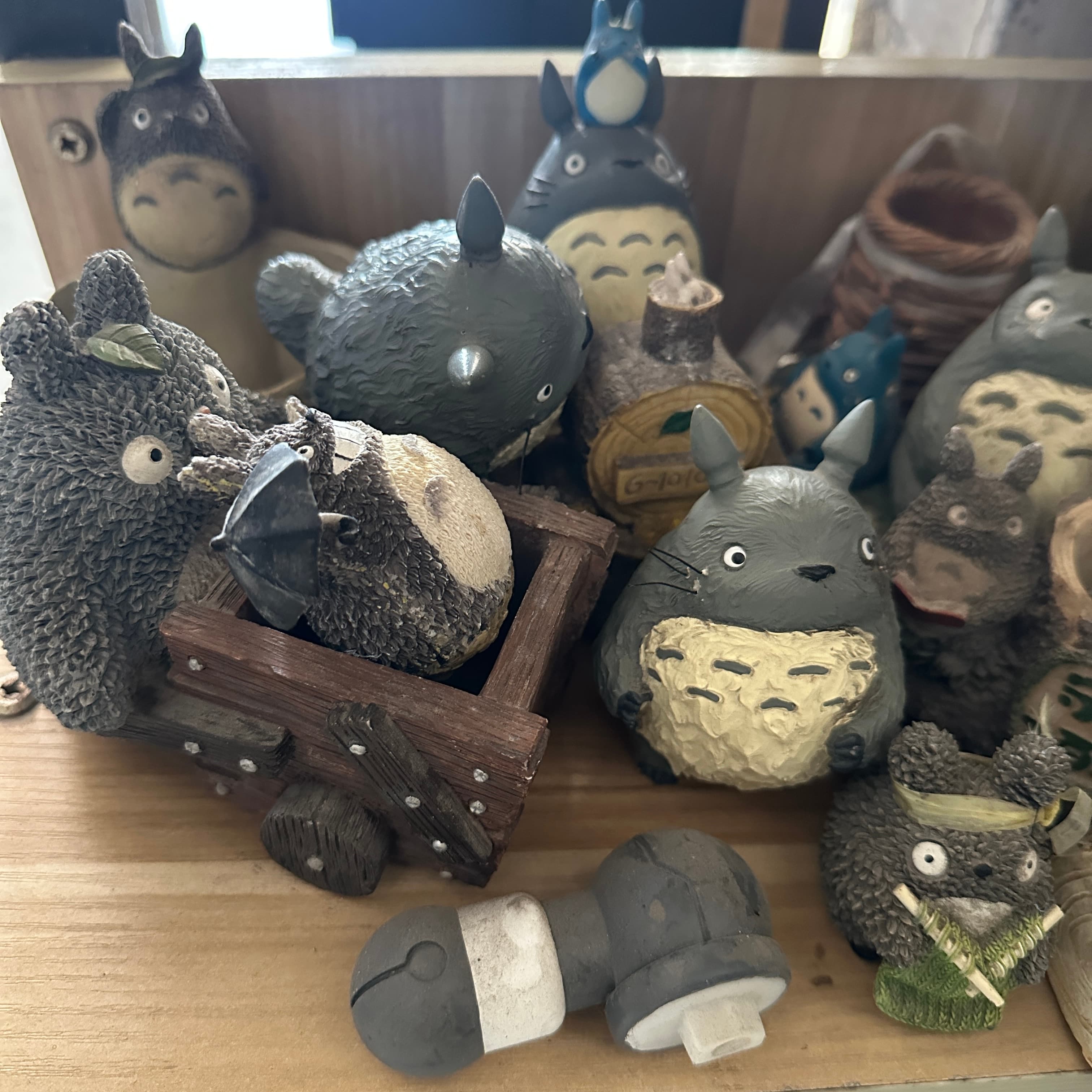 Custom Resin Anime Totoro Miniature Figurines for Fairy Garden Decor