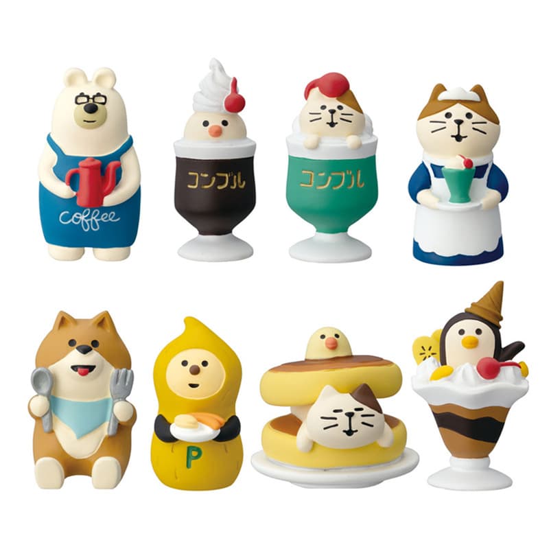 Custom Resin Japanese Zakka Miniature Figurines Kawaii Cafe Desk Decor — image 5