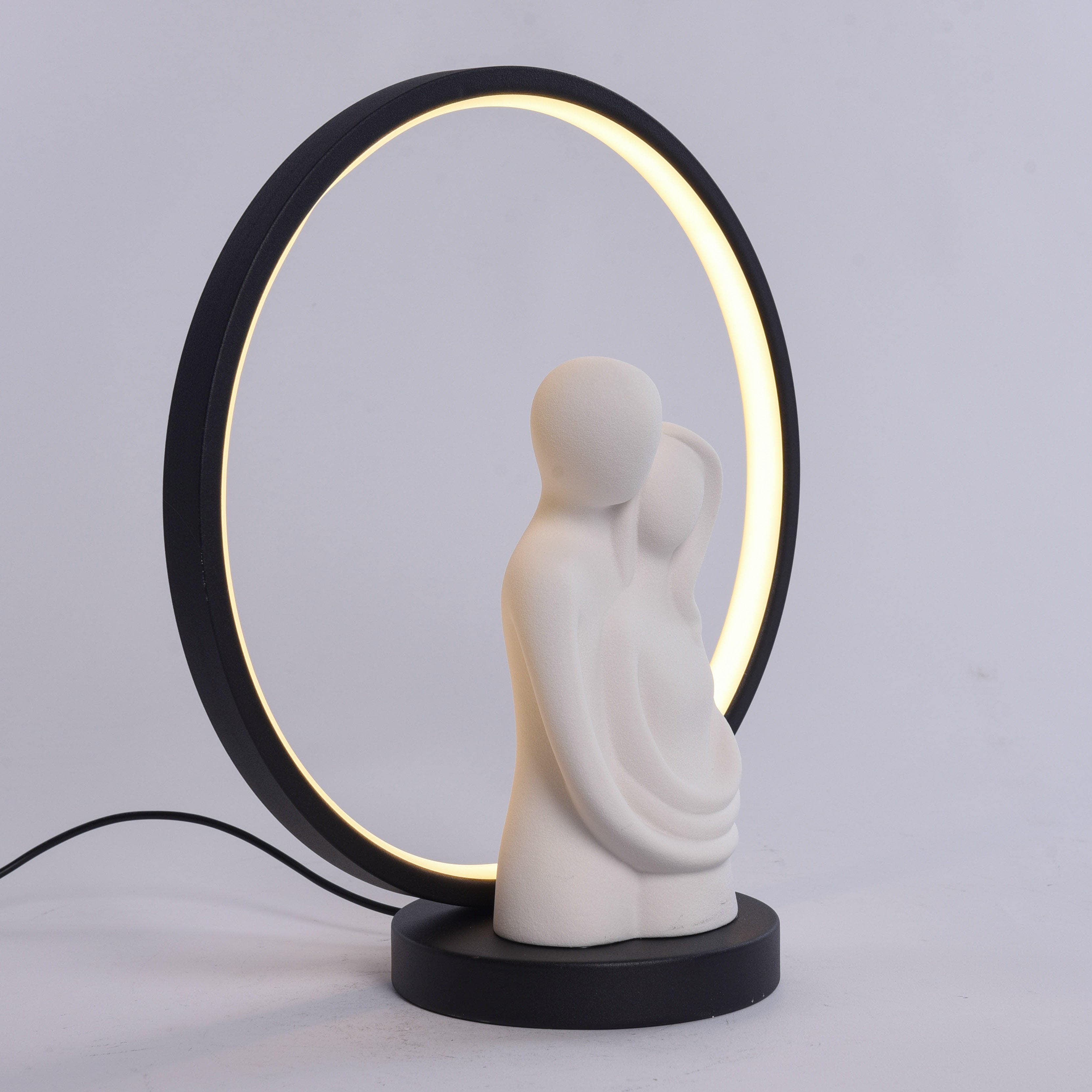 Creative Couple Romantic Modern Wedding Party Light Home Decoration Table Lamp Ornament Gifts for Bedroom Decor — image 5