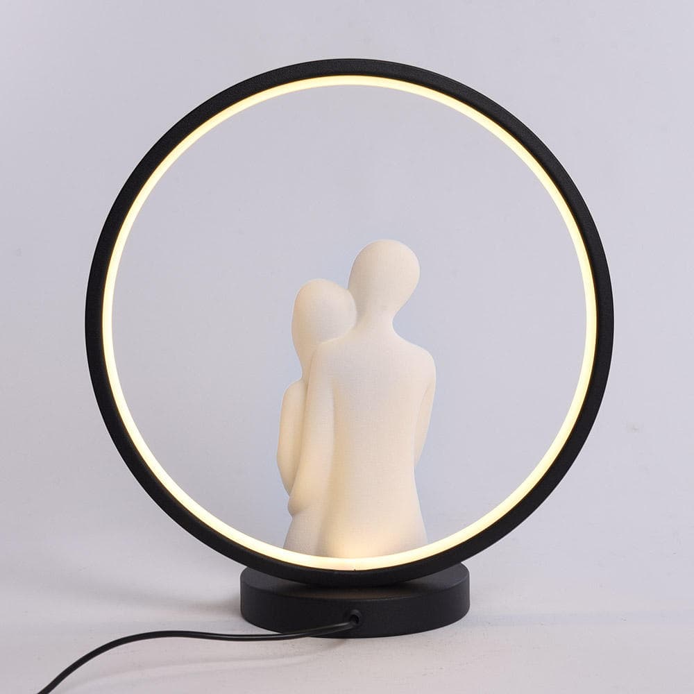 Creative Couple Romantic Modern Wedding Party Light Home Decoration Table Lamp Ornament Gifts for Bedroom Decor — image 6
