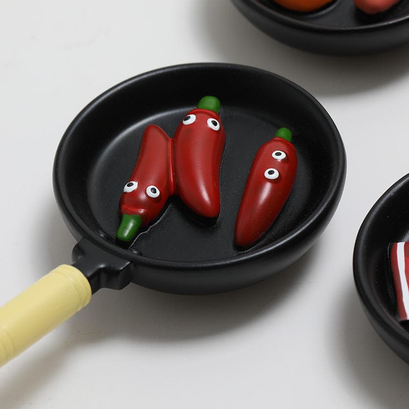 New Food Series Handmade Resin 3D Stereo Magnetic Refrigerator Magnets — image 3