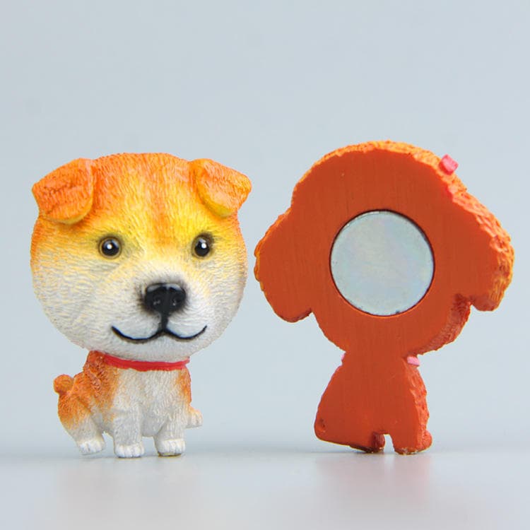 Factory Hot Sale Custom Shape Dog Model Resin Magnetic Refrigerator Sticker Customized Color Durable Art Deco Design — image 3