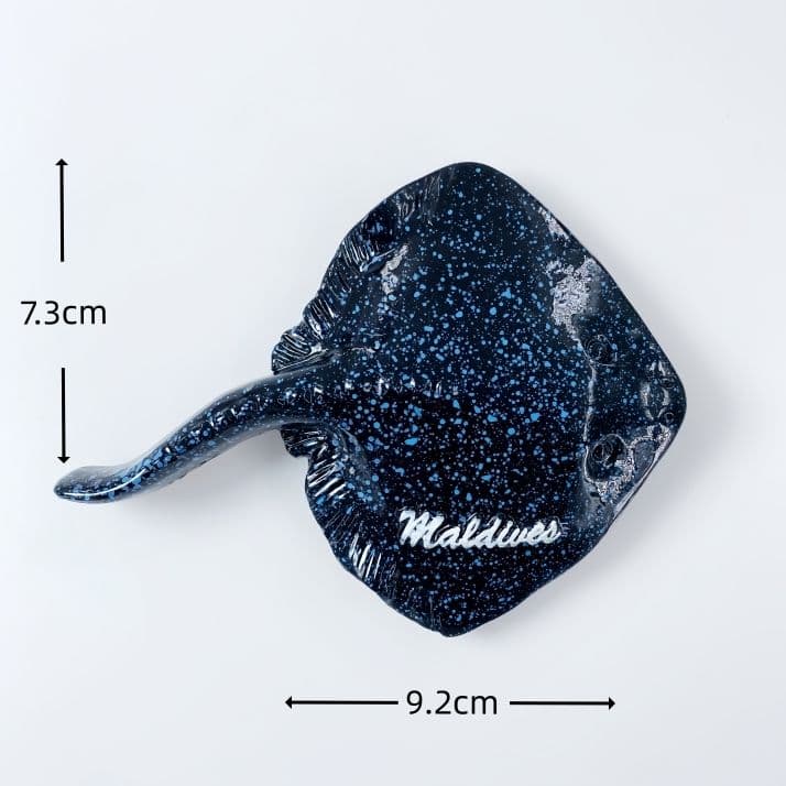 The New Hot Fridge Souvenir Magnets Wholesale Resin 3d Refrigerator Magnets Gift Custom Maldives Fridge Magnet Marine Animal — image 4
