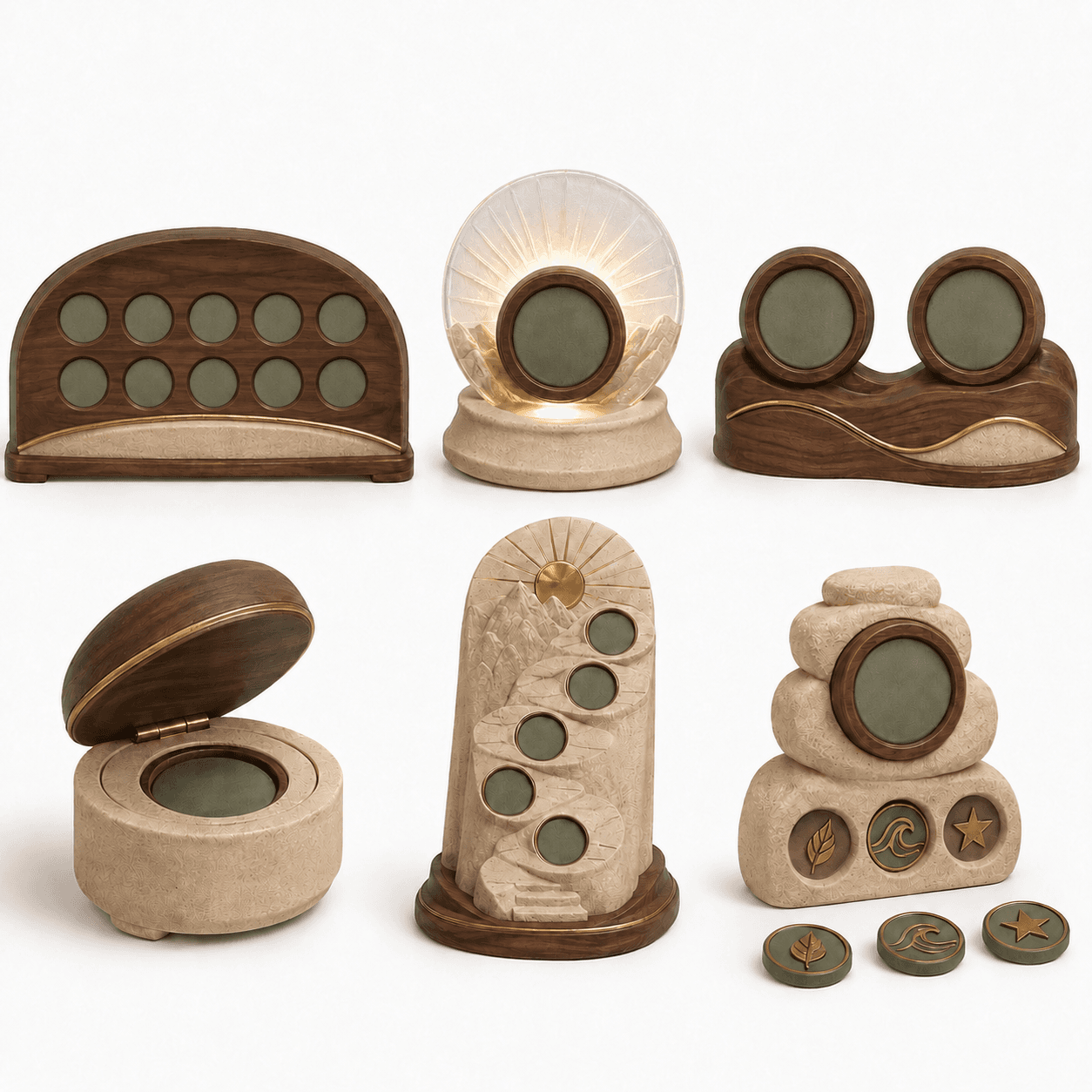 Zen & Natural Style Memorial Keepsake Collection