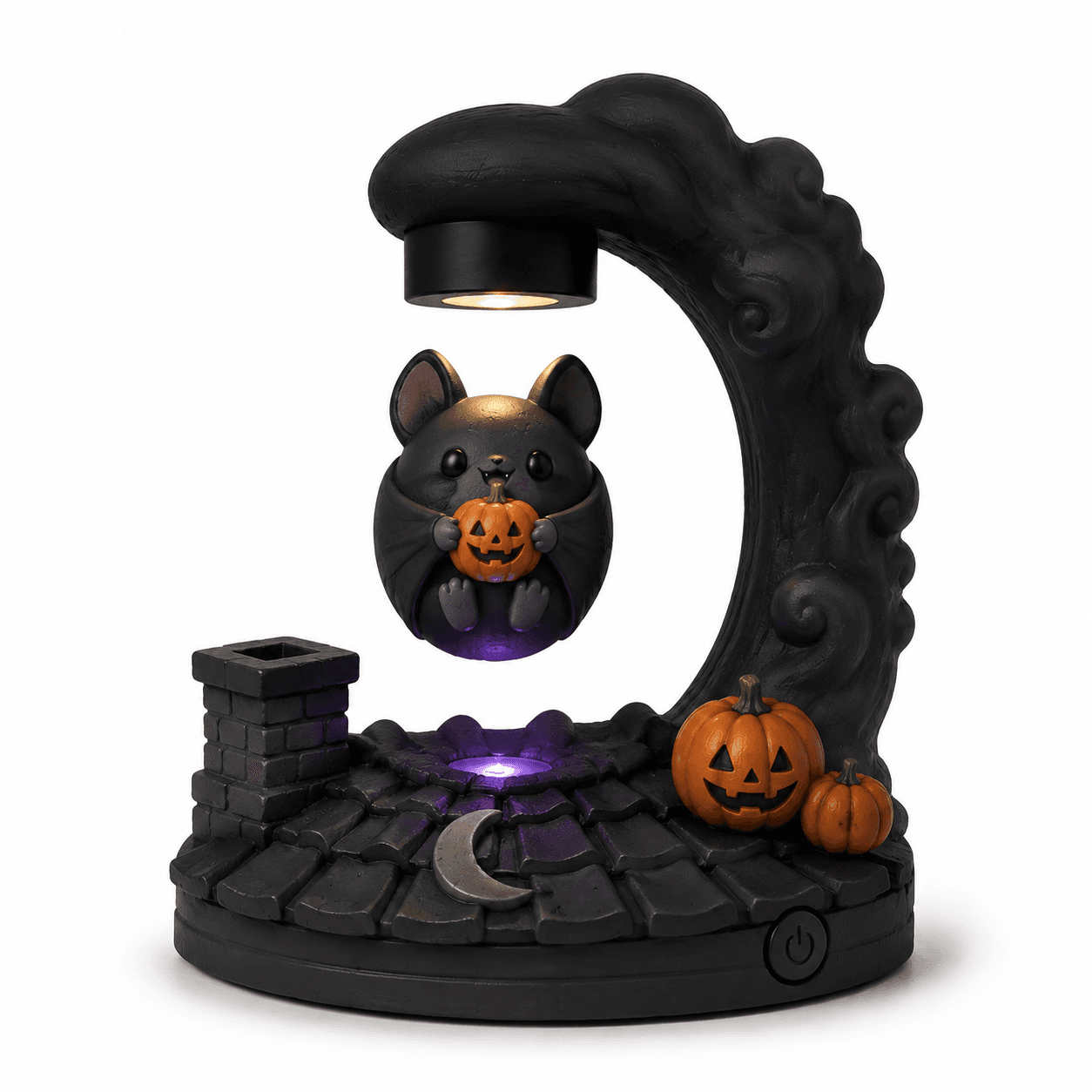 Kelikuli Magnetic Levitation Halloween Lighted Figure - Spooky Cute Resin Lamp — image 7