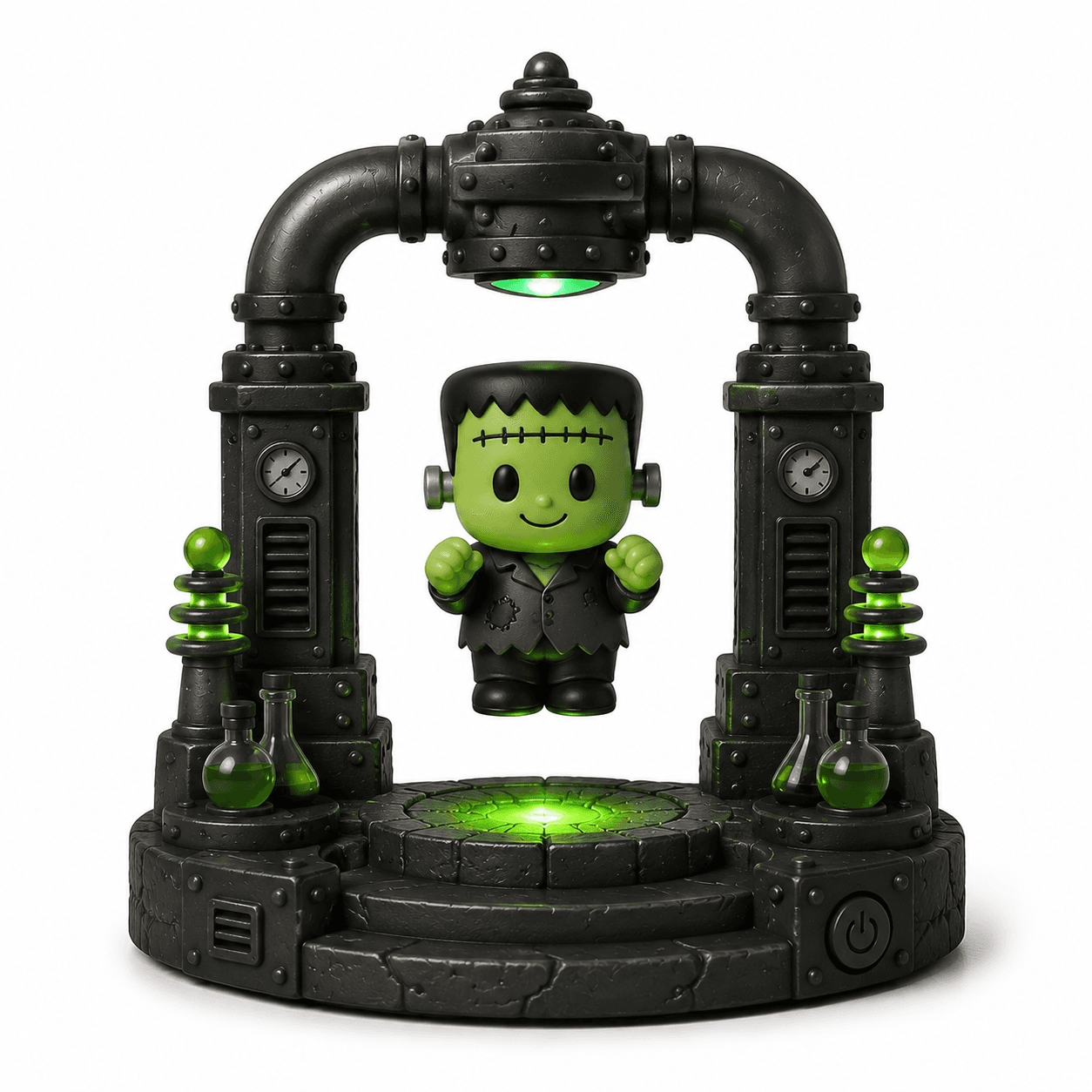 Kelikuli Magnetic Levitation Halloween Lighted Figure - Spooky Cute Resin Lamp — image 11