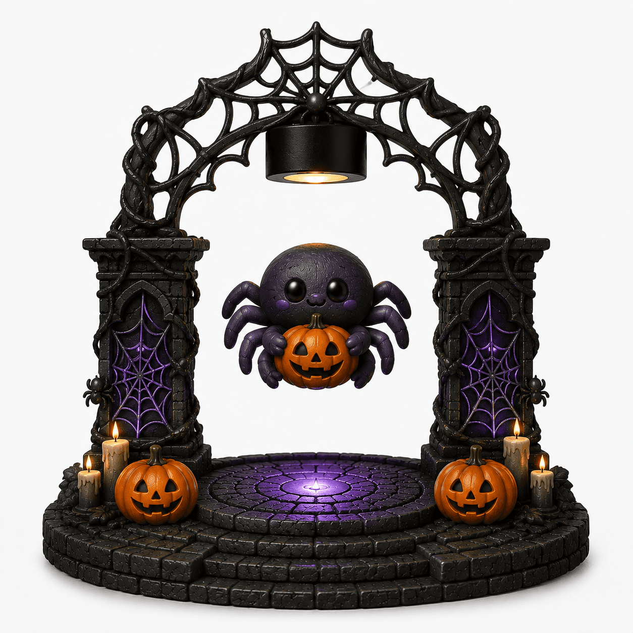 Kelikuli Magnetic Levitation Halloween Lighted Figure - Spooky Cute Resin Lamp — image 13
