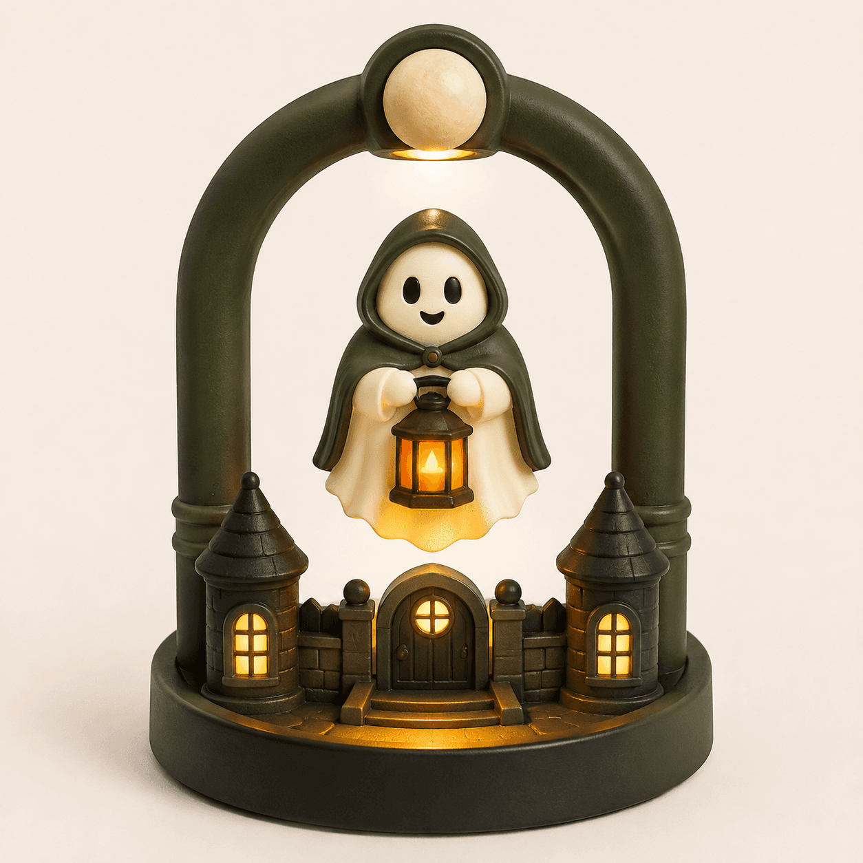 Kelikuli Magnetic Levitation Halloween Lighted Figure - Spooky Cute Resin Lamp — image 22
