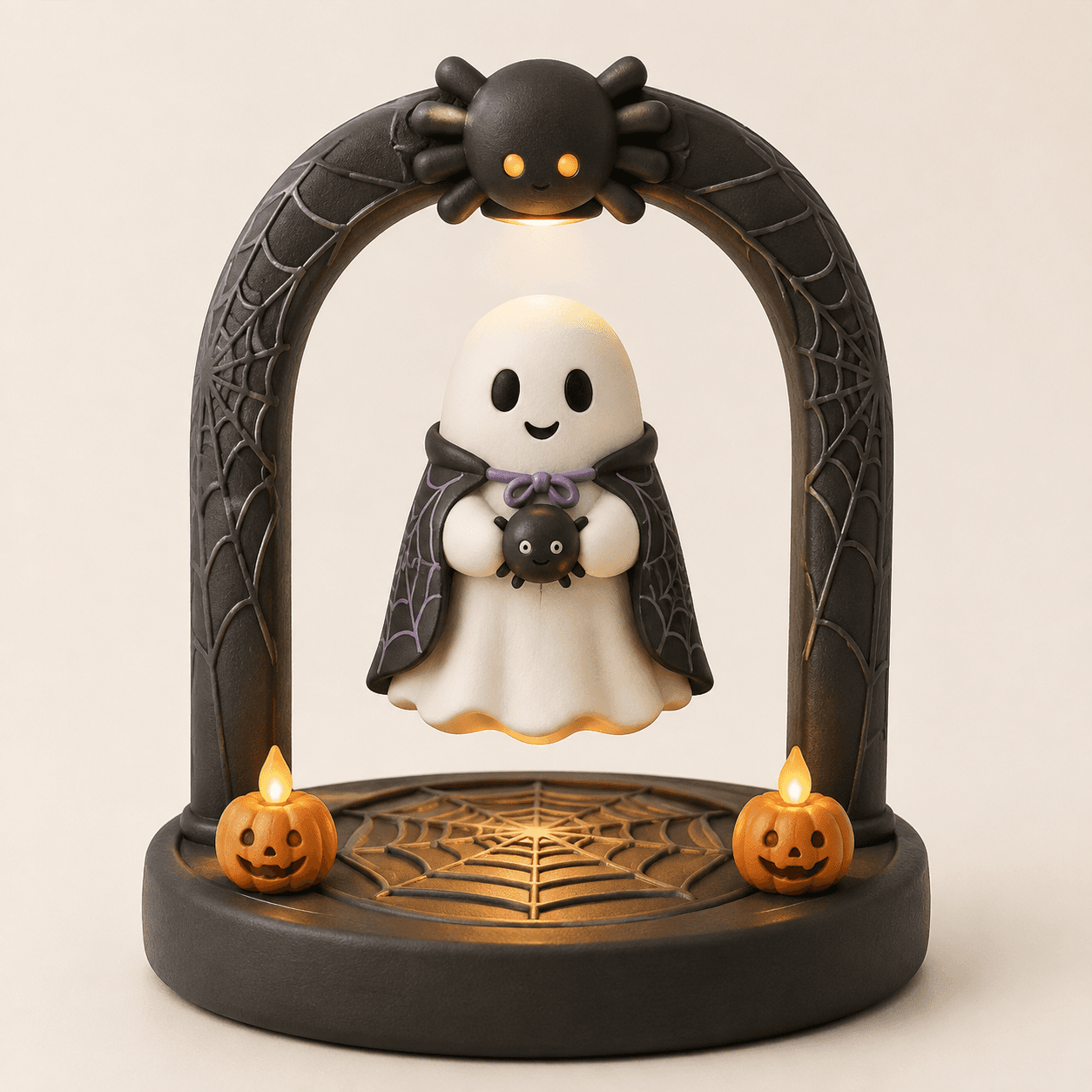 Kelikuli Magnetic Levitation Halloween Lighted Figure - Spooky Cute Resin Lamp — image 23
