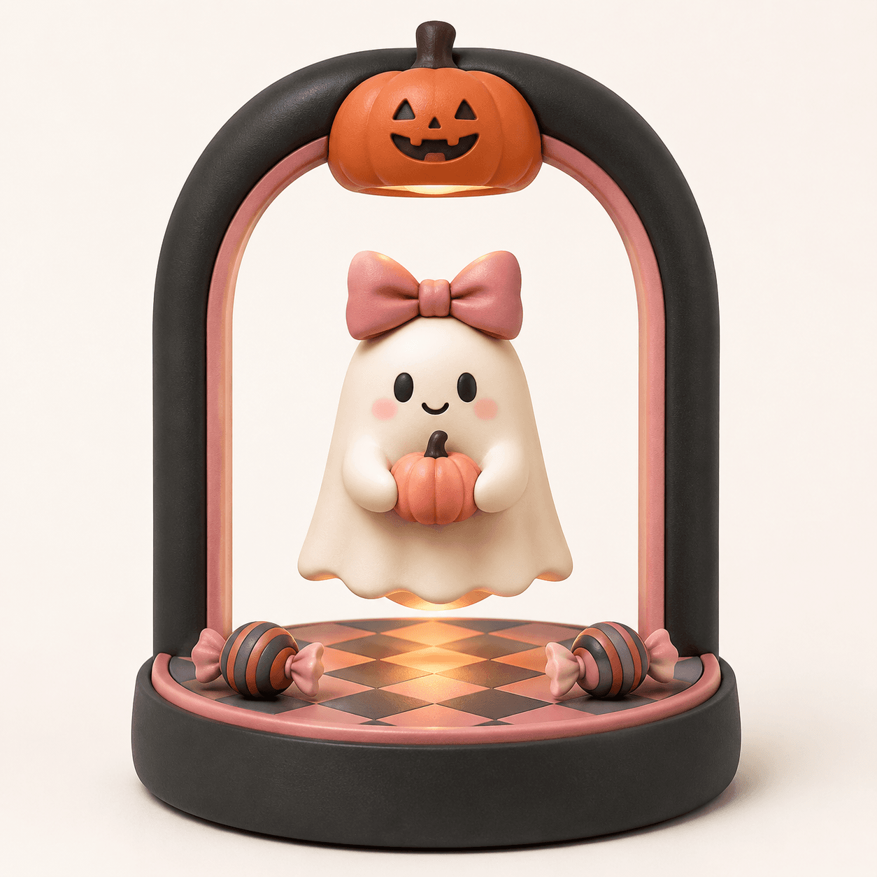 Kelikuli Magnetic Levitation Halloween Lighted Figure - Spooky Cute Resin Lamp — image 25