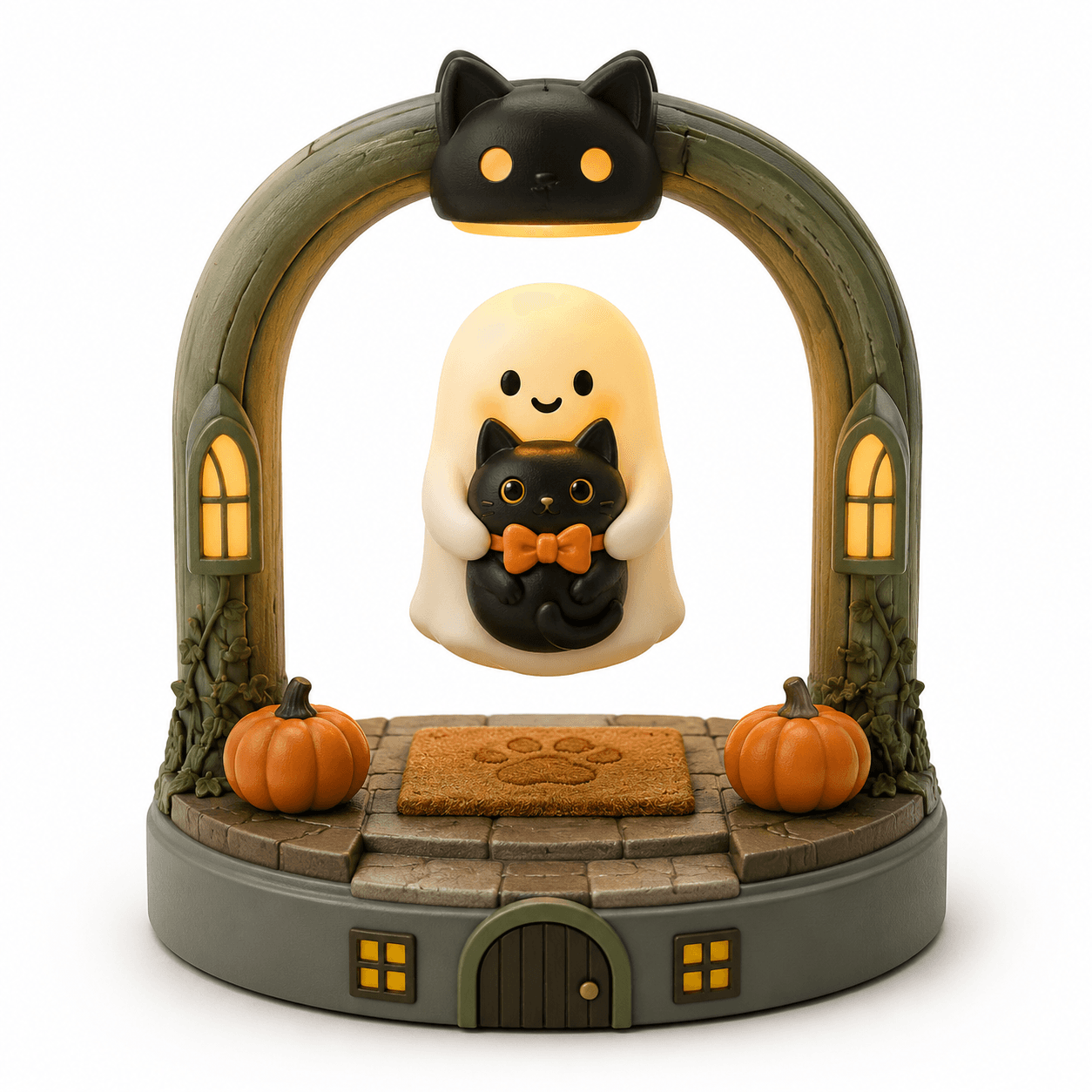 Kelikuli Magnetic Levitation Halloween Lighted Figure - Spooky Cute Resin Lamp — image 28