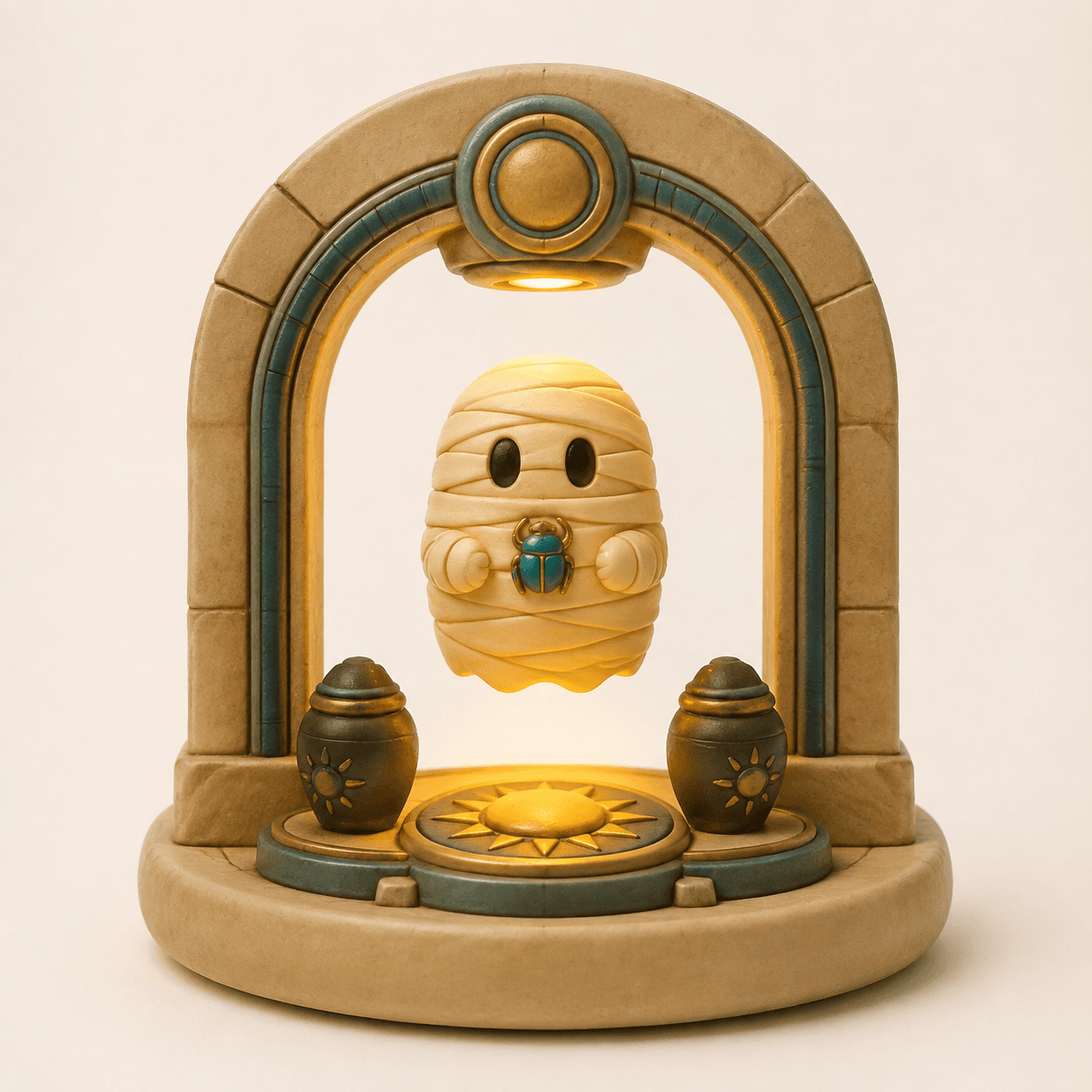 Kelikuli Magnetic Levitation Halloween Lighted Figure - Spooky Cute Resin Lamp — image 30