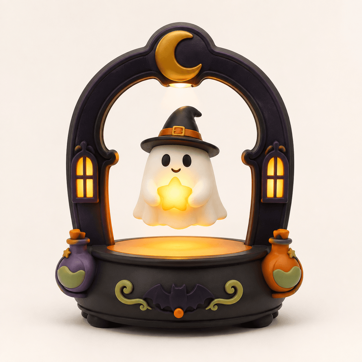 Kelikuli Magnetic Levitation Halloween Lighted Figure - Spooky Cute Resin Lamp — image 31