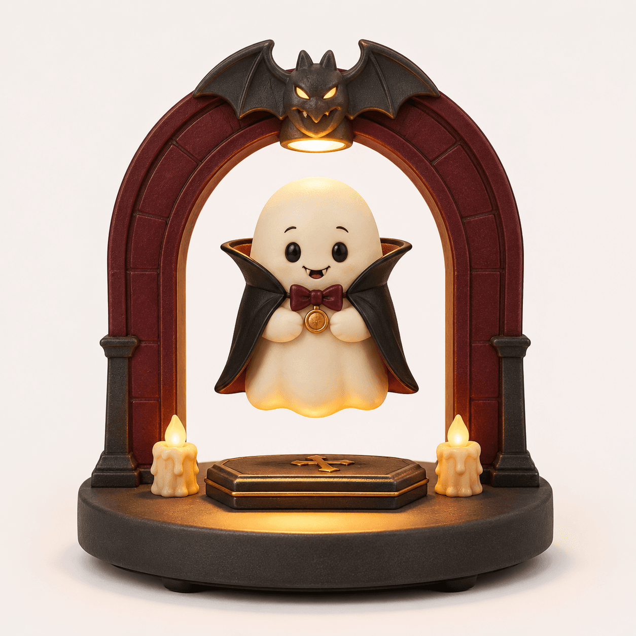 Kelikuli Magnetic Levitation Halloween Lighted Figure - Spooky Cute Resin Lamp — image 32