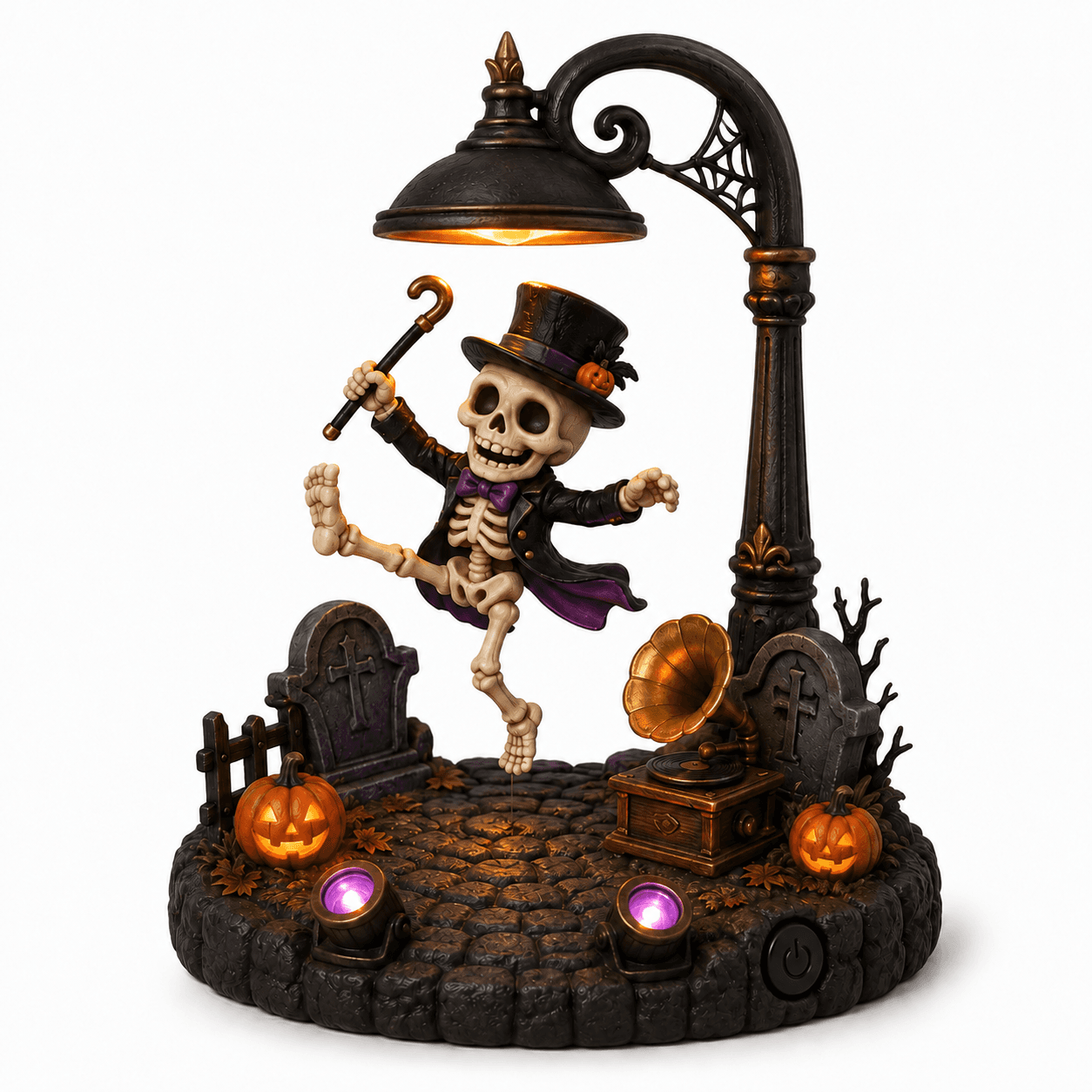 Kelikuli Magnetic Levitation Halloween Lighted Figure - Spooky Cute Resin Lamp — image 39