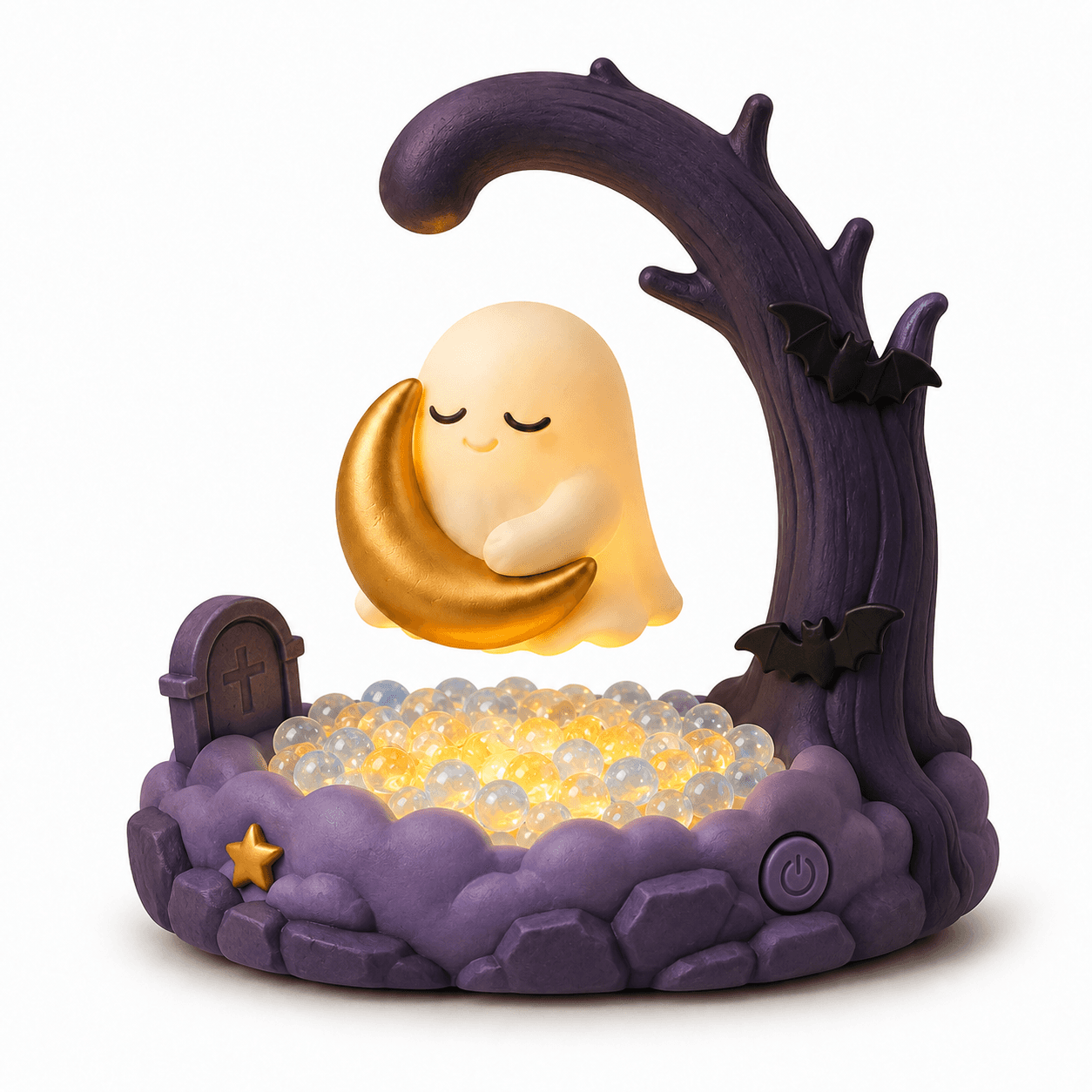Kelikuli Magnetic Levitation Halloween Lighted Figure - Spooky Cute Resin Lamp — image 43