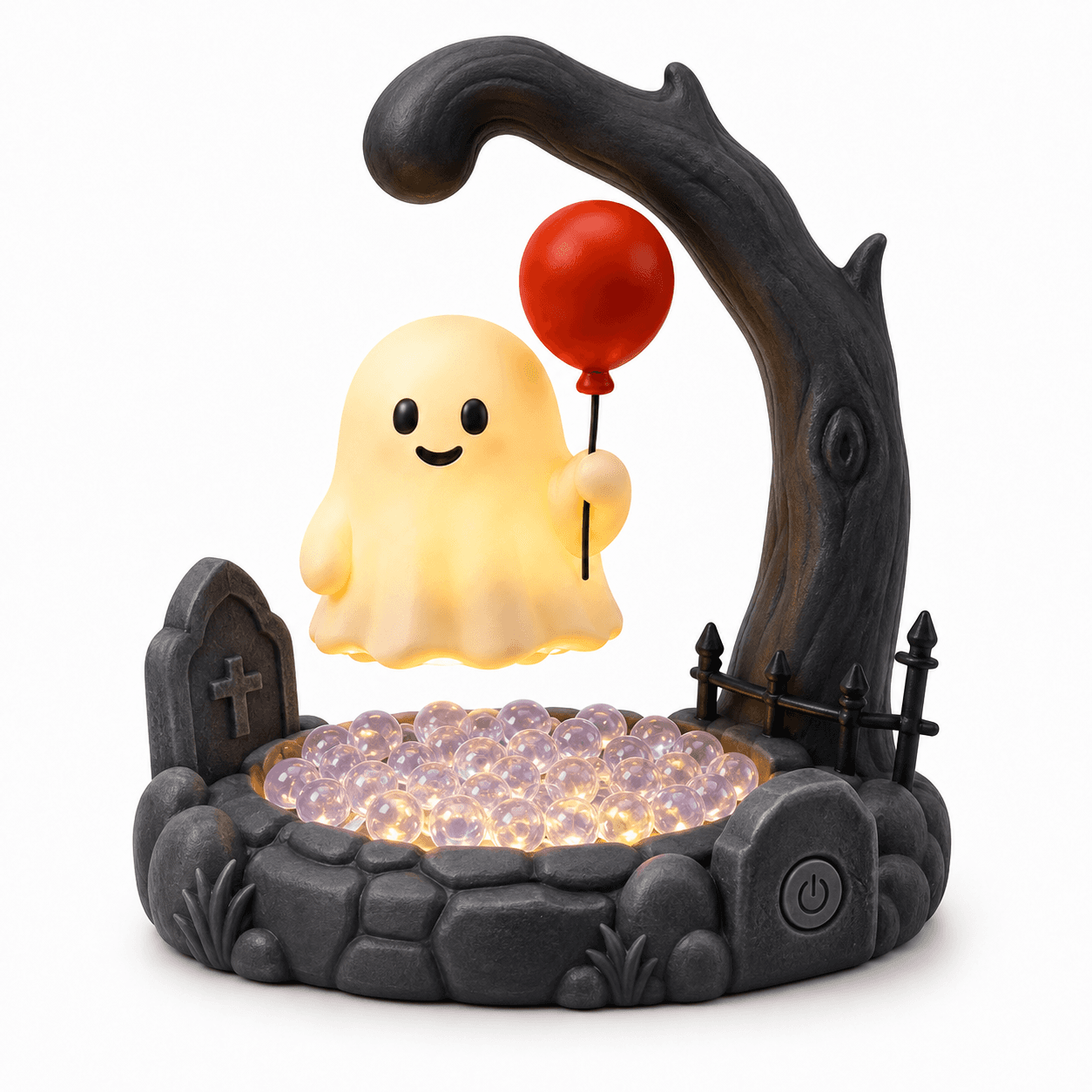 Kelikuli Magnetic Levitation Halloween Lighted Figure - Spooky Cute Resin Lamp — image 44