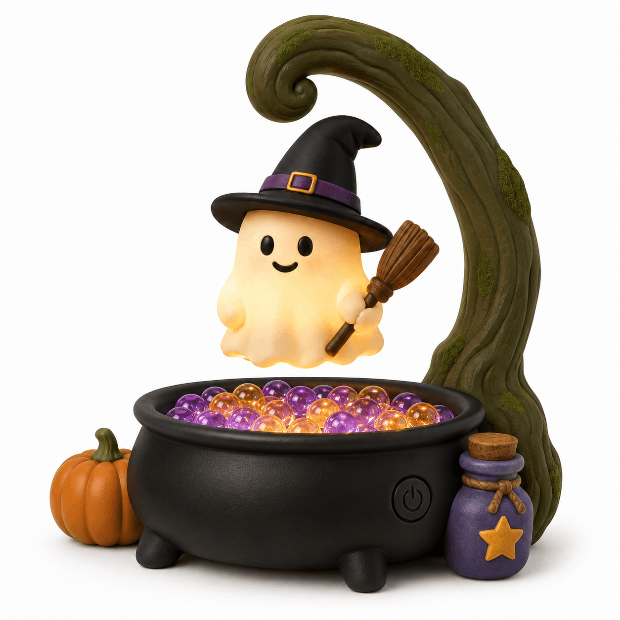 Kelikuli Magnetic Levitation Halloween Lighted Figure - Spooky Cute Resin Lamp — image 52