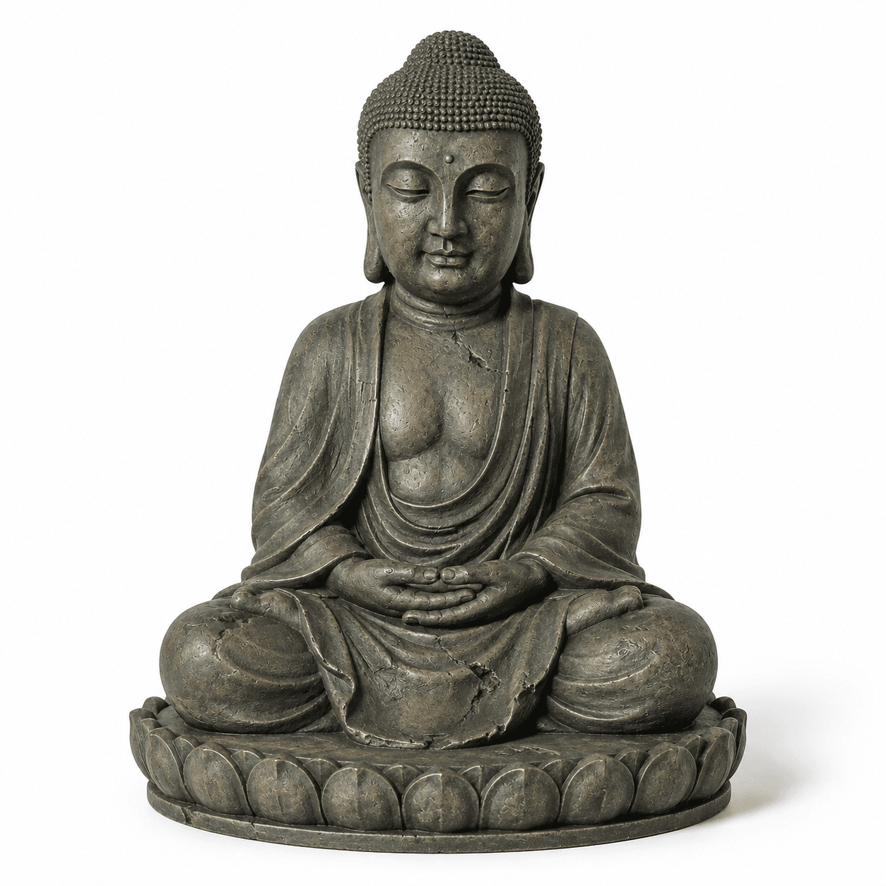 Kelikuli Zen Buddha Statue Incense Burner & Mini Sand Garden Decor — image 2