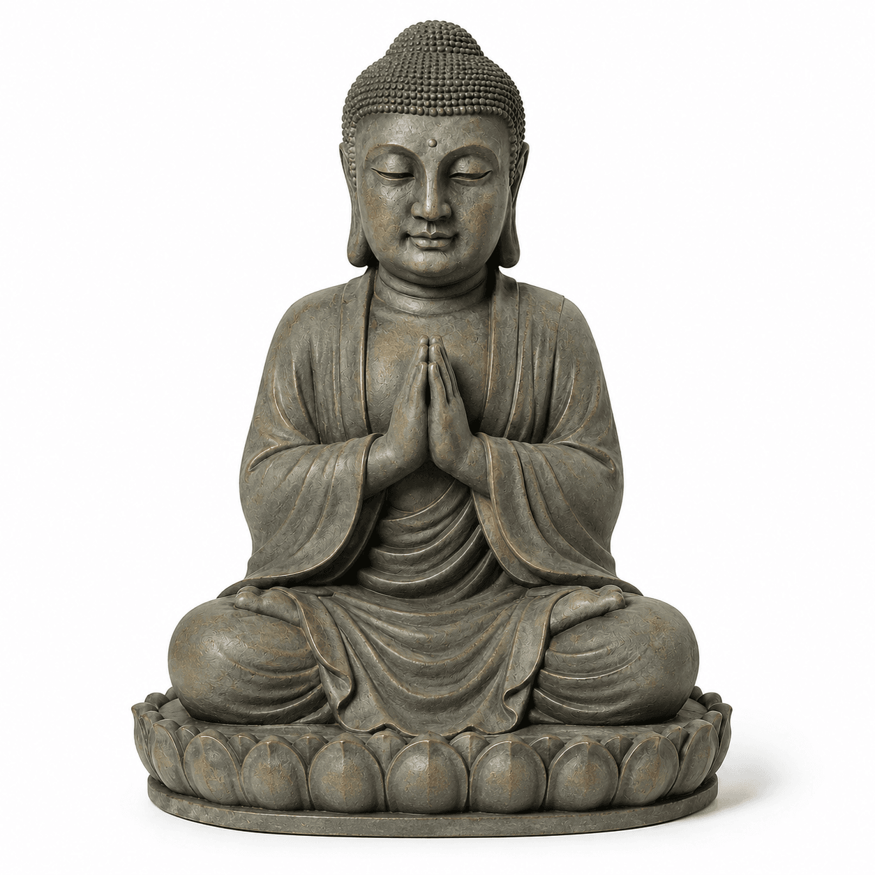 Kelikuli Zen Buddha Statue Incense Burner & Mini Sand Garden Decor — image 4