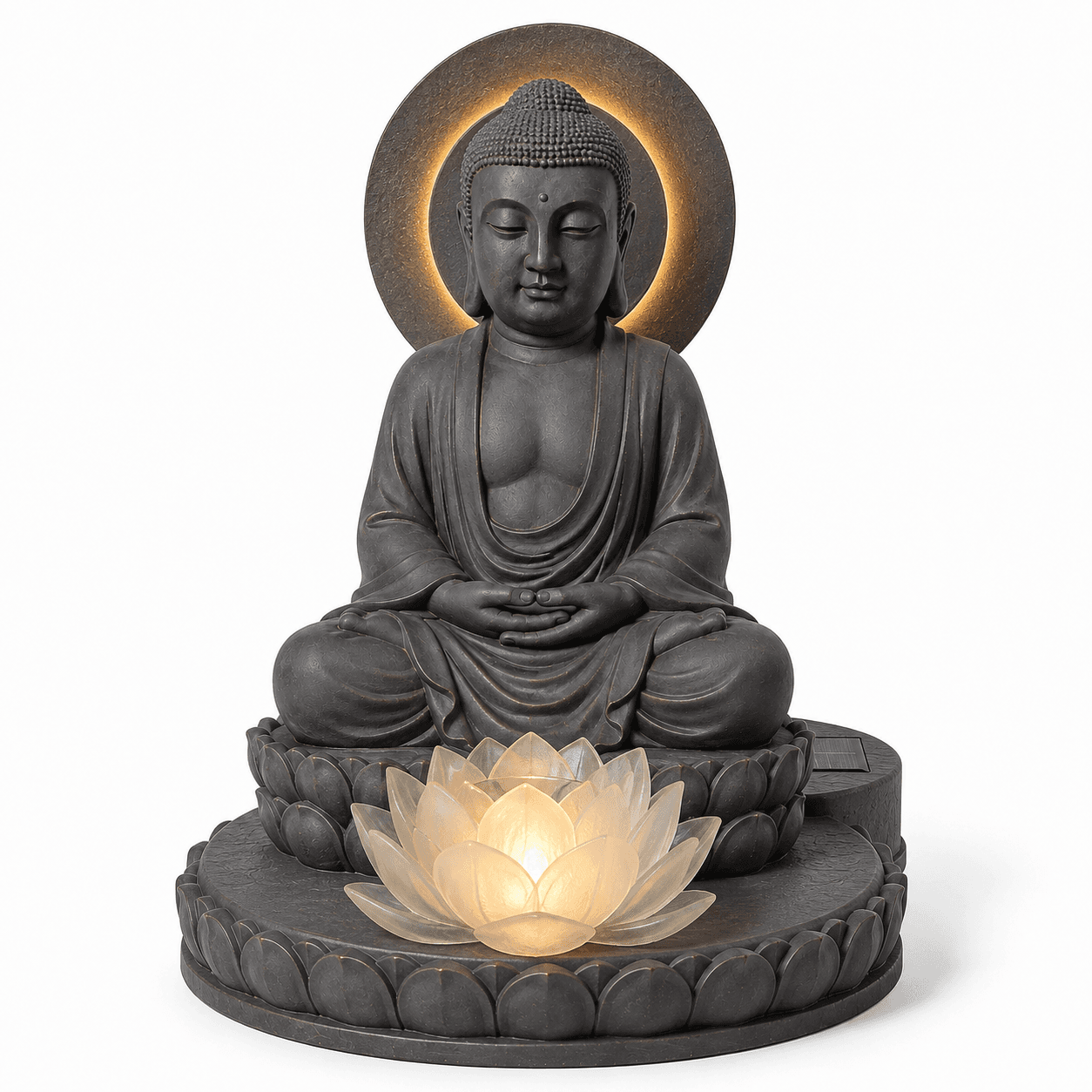 Kelikuli Zen Buddha Statue Incense Burner & Mini Sand Garden Decor — image 14