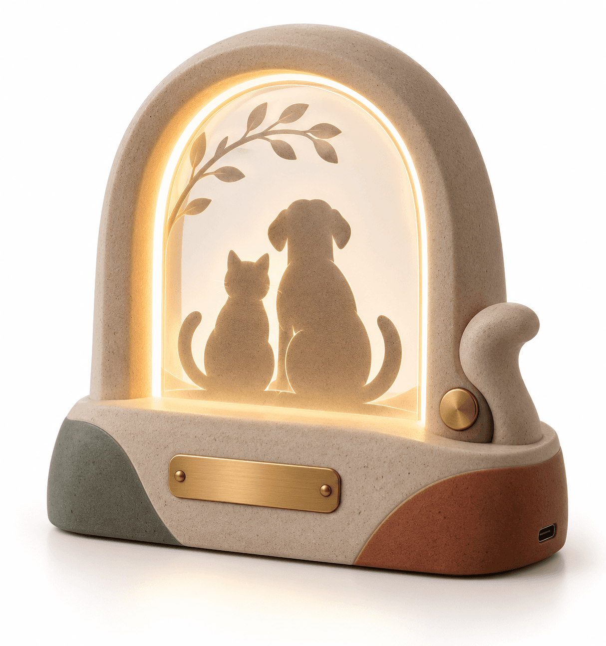 Kelikuli Custom Engraved Pet Memorial Statue & Urn Keeper — image 4