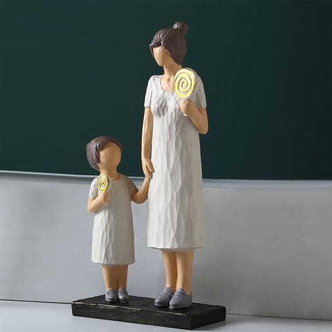 Resin Figure Figurine Abstract Shape Art Sculpture Stylish Modern Home Decor for Contemporary Living Spaces