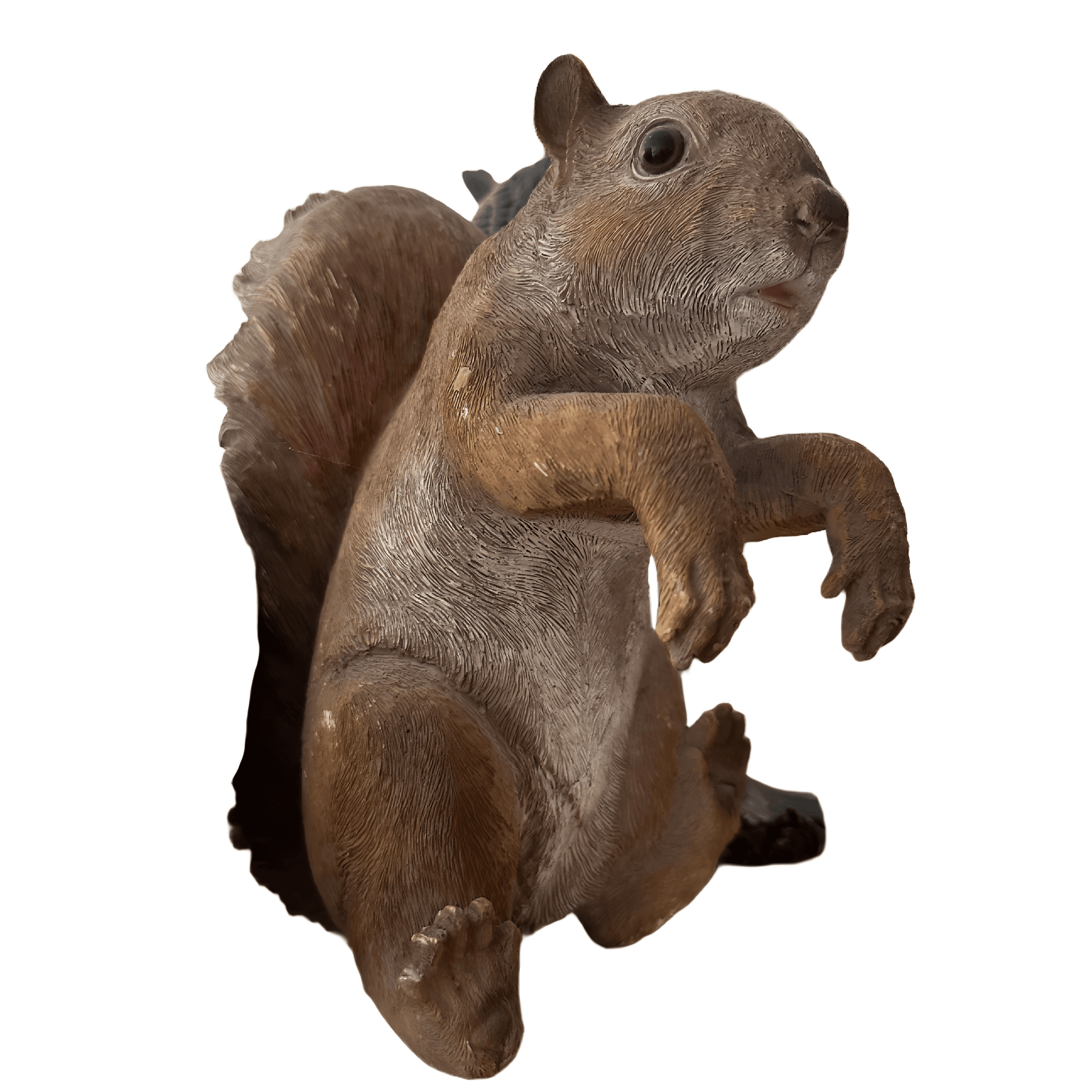 Custom Realistic Resin Squirrel Figurine for Garden Woodland Decor
