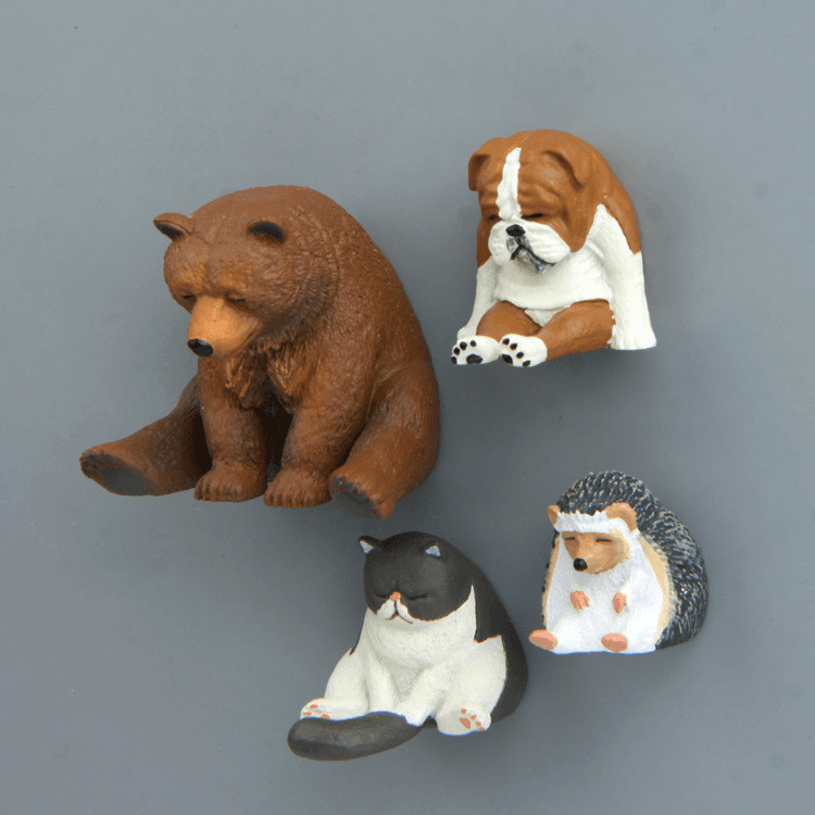 Custom Sticker Promotional 3D Resin Fridge Magnet Customized Animal Resin Refrigerator Magnet