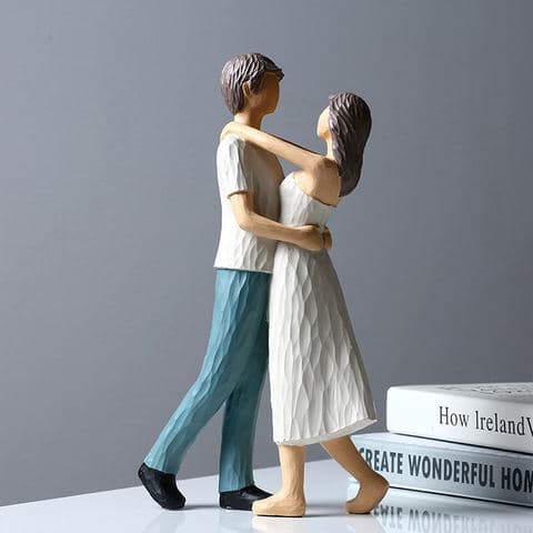 High Quality Resin Figure Figurine Abstract Shape Art Sculpture Stylish with Minimalist Aesthetic and Clean Lines